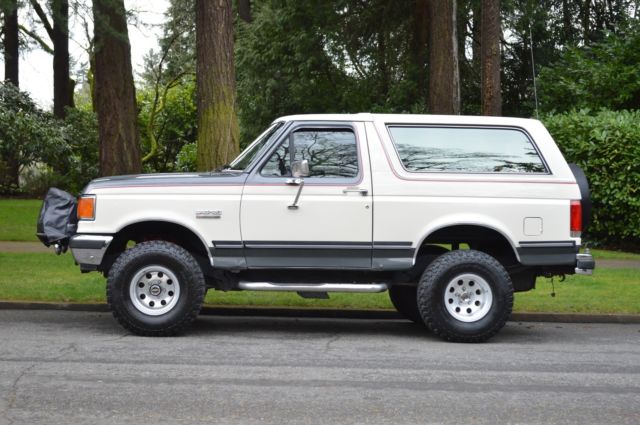 1990 FORD BRONCO XLT FULL SIZE 4X4 5.8L V8 AUTOMATIC ONLY 96,743 ORIG MILES!!! 1990 Ford Bronco 96k MILES ~ XLT ~ 4X4