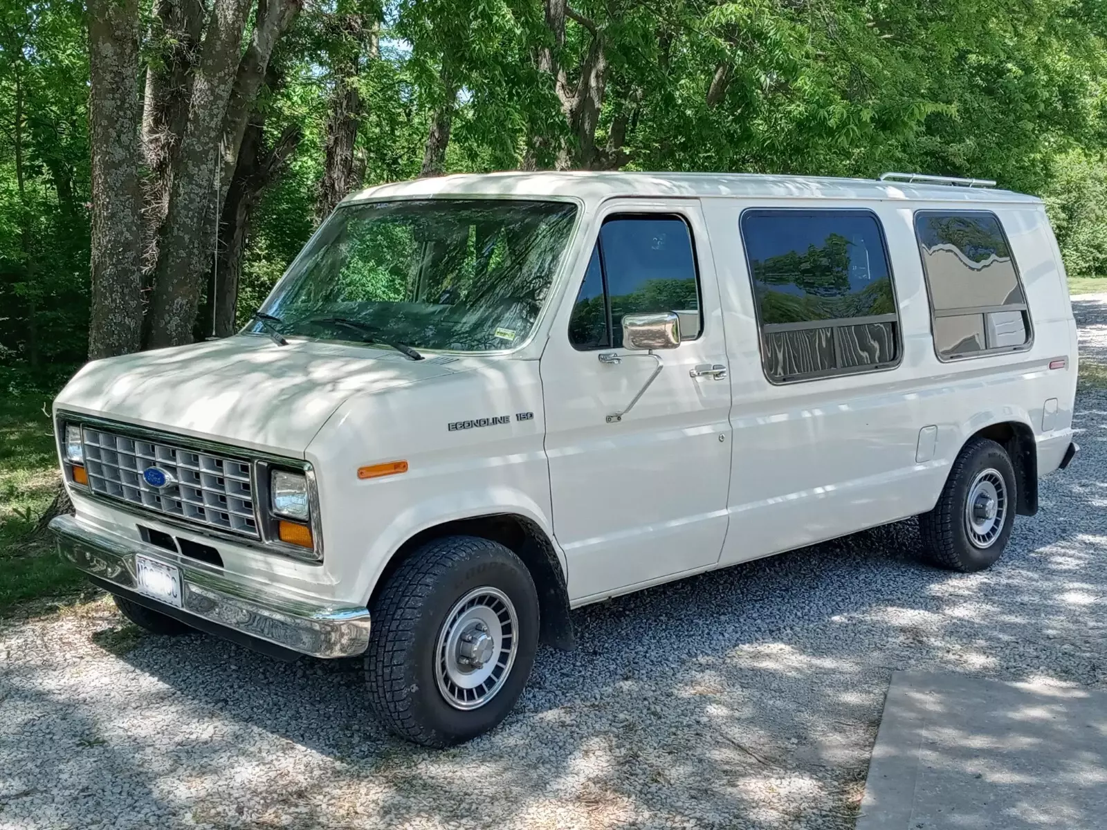 1990 Ford Econoline E150 Conversion Van 351 W 5.8L Engine Low Miles Garaged F150 1990 Ford E-Series Van Custom