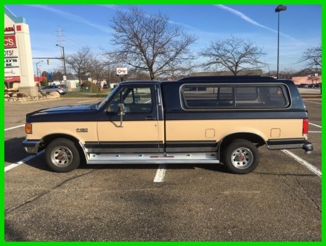 1990 Ford F-150,4.9L I6,4-Spd Automatic w OD,LOW MILES:27500,Rust Free 1990 Ford F-150 XL