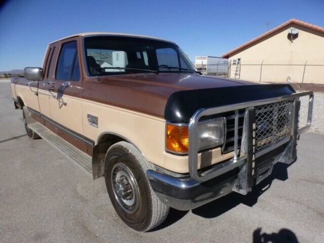 1990 FORD F-250 SUPERCAB LONGBED 7.3 DIESEL HAS AN ATS TURBO STICK SHIFT NO RUST 1990 Ford F-250