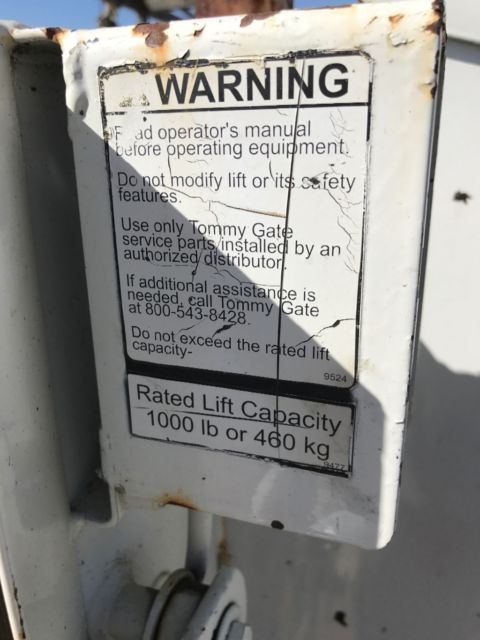 1990 Ford F-350 Utility Service Body w/Tommy Lift Gate - photo 8