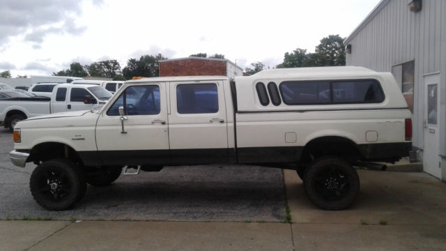 1990 Ford F-350 XLT Lariat 7.3l 4x4 Crewcab 1990 Ford F-350