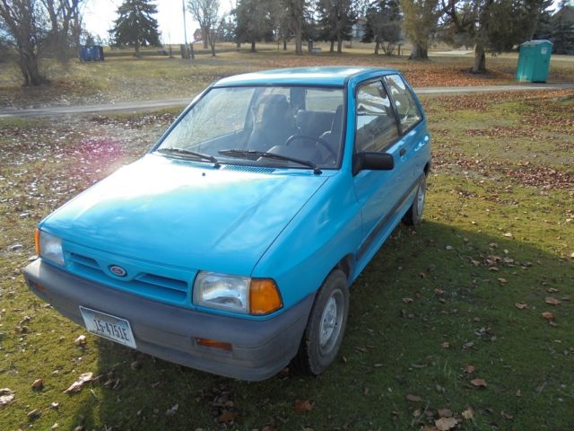 1990 Ford Festiva L Plus Hatchback 2-Door 1.3L 41K ORIG MILES 1990 Ford Festiva L Plus Hatchback 2-Door