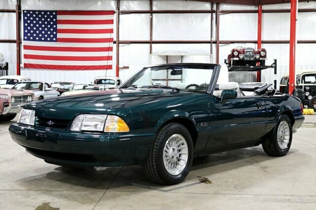 1990 Ford Mustang 147719 Miles Green Convertible 5.0 Liter V8 Automatic 1990 Ford Mustang --