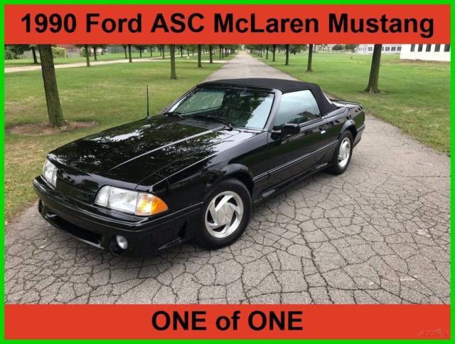 1990 Ford Mustang ASC McLaren