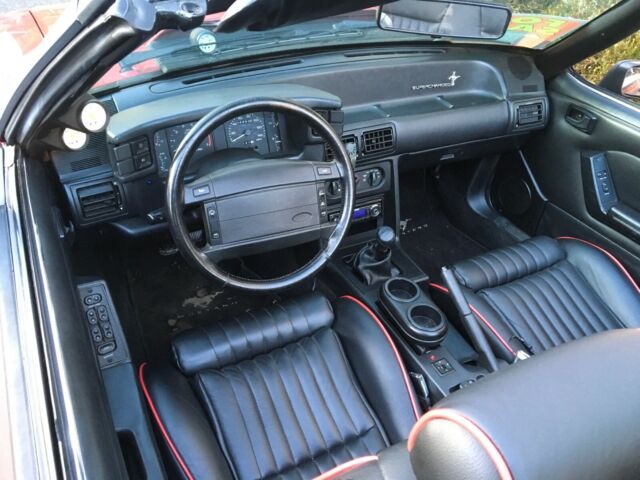 1990 Ford Mustang Convertible SUPER CHARGED - photo 3