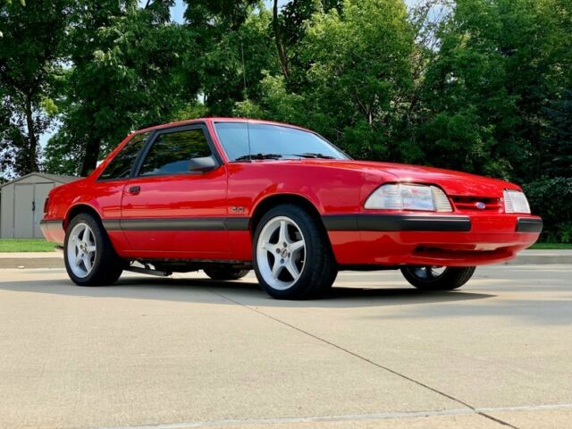 1990 Ford Mustang Coupe Red Coupe 5.0 Liter V8 5 Speed Manual 1990 Ford Mustang --