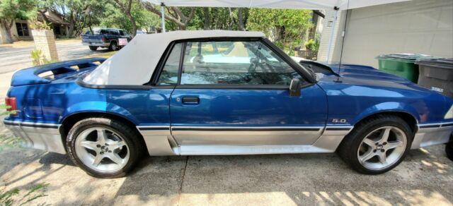 1990 Ford Mustang GT Convertible Anniversary Model New Cobra Wheels&Tires TuneUp 1990 Ford Mustang GT