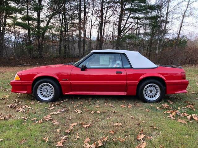 1990 Ford Mustang GT Convertible Manual 5-Speed Collector Quality Still on MSO 1990 Ford Mustang GT 2dr Convertible