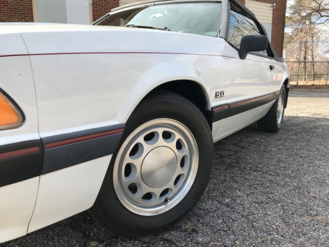 1990 Ford Mustang LX 5.0, Convertible, 5.0L V8, Original, NC !! 1990 Ford Mustang LX 5.0 2dr Convertible
