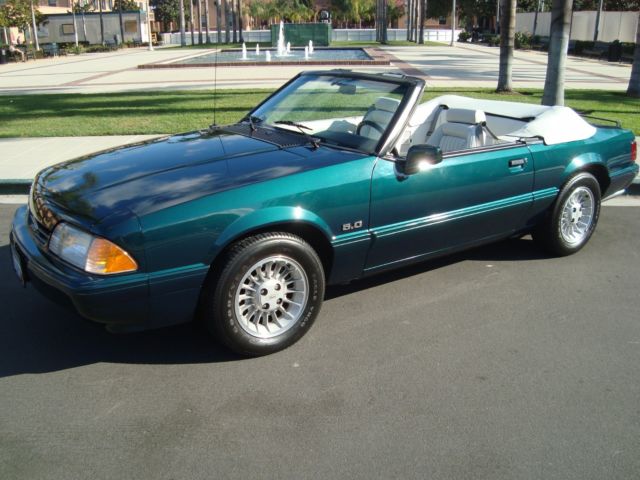 1990 Ford Mustang LX Convertible 5.0 7-UP / Only 19K Original Miles!! 1990 Ford Mustang LX