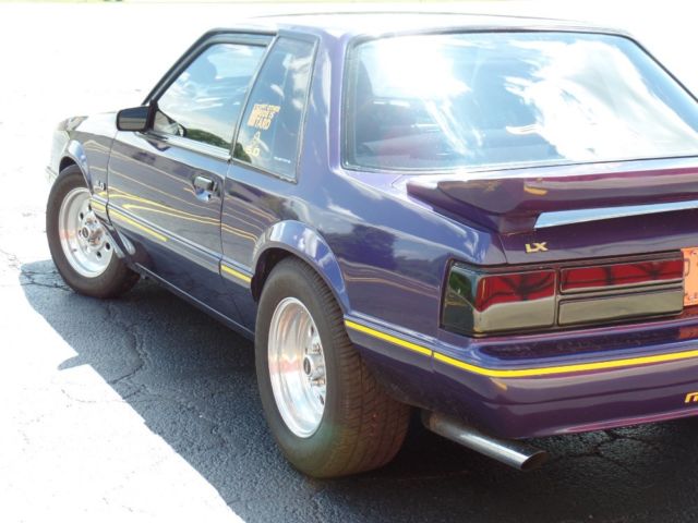 1990 Ford Mustang LX-5.0 NOTCHBACK-SHOW CAR-PRO TOURING-RESTORED - photo 5