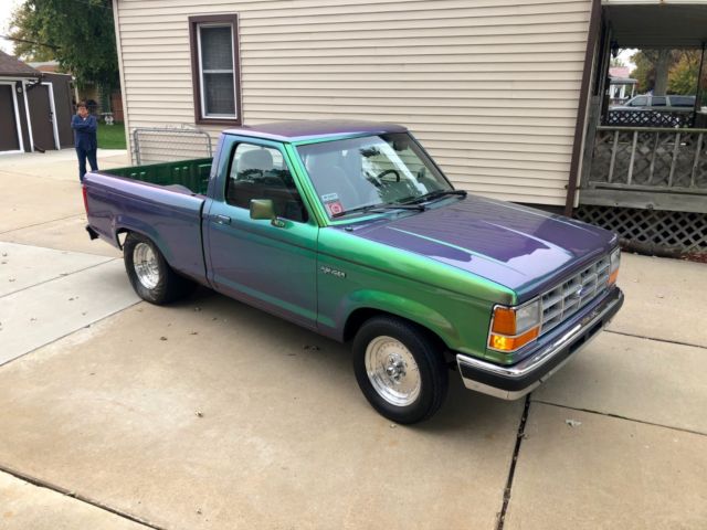 1990 Ford Ranger Pro Street - 351 stroked to 408 - Dupont Chromalusion - FAST! 1990 Ford Ranger