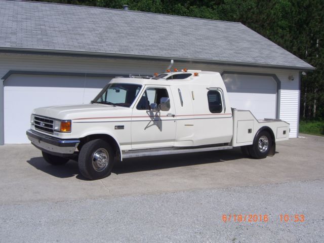 1990 Ford Super Duty F 1 Ton Dually 7.3 Diesel Custom Sleeper Hauler Restored 1990 Ford Other