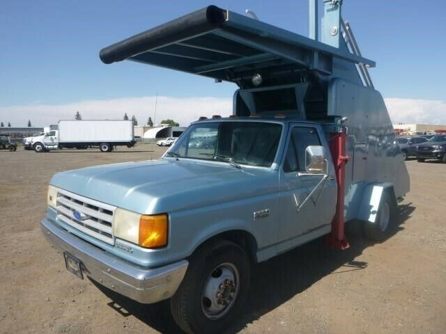 1990 FORD WOLLARD MOBILE STAIR TRUCK BOEING LOCKHEED AIRBUS 5620 MILES AIRPLANE 1990 Ford F-350