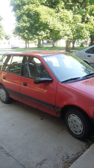 1990 Geo Metro Base Hatchback 4-Door 1.0L 1990 Geo Metro