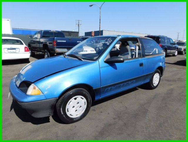 1990 Geo Metro LSi 1L I3 6V NO RESERVE 1990 Geo Metro LSi