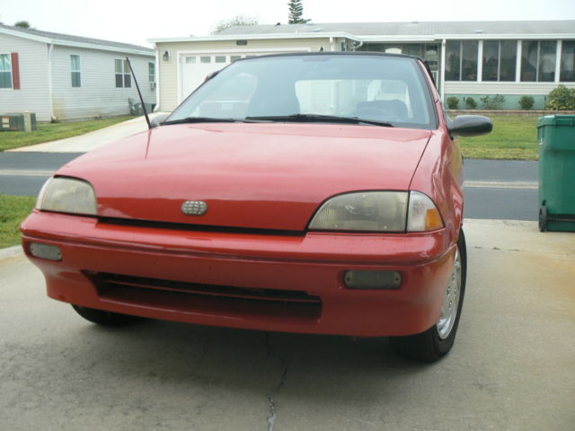1990 Geo Metro LSi Convertible 2-Door - photo 2