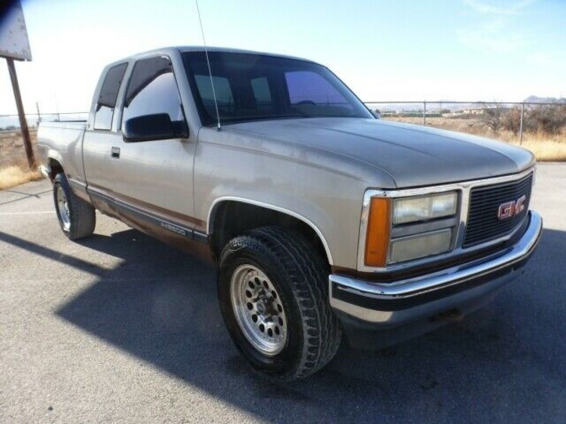 1990 GMC 2500 SIERRA 4X4 STICK SHIFT EXTENDED CAB 5.7 V8 GREAT TRUCK DRIVES G 1990 GMC Sierra 2500