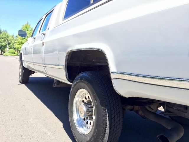 1990 GMC Sierra 3500 ALL ORIGINAL BIG BLOCK 4WD SOLID AXLE DANA 60 - photo 11