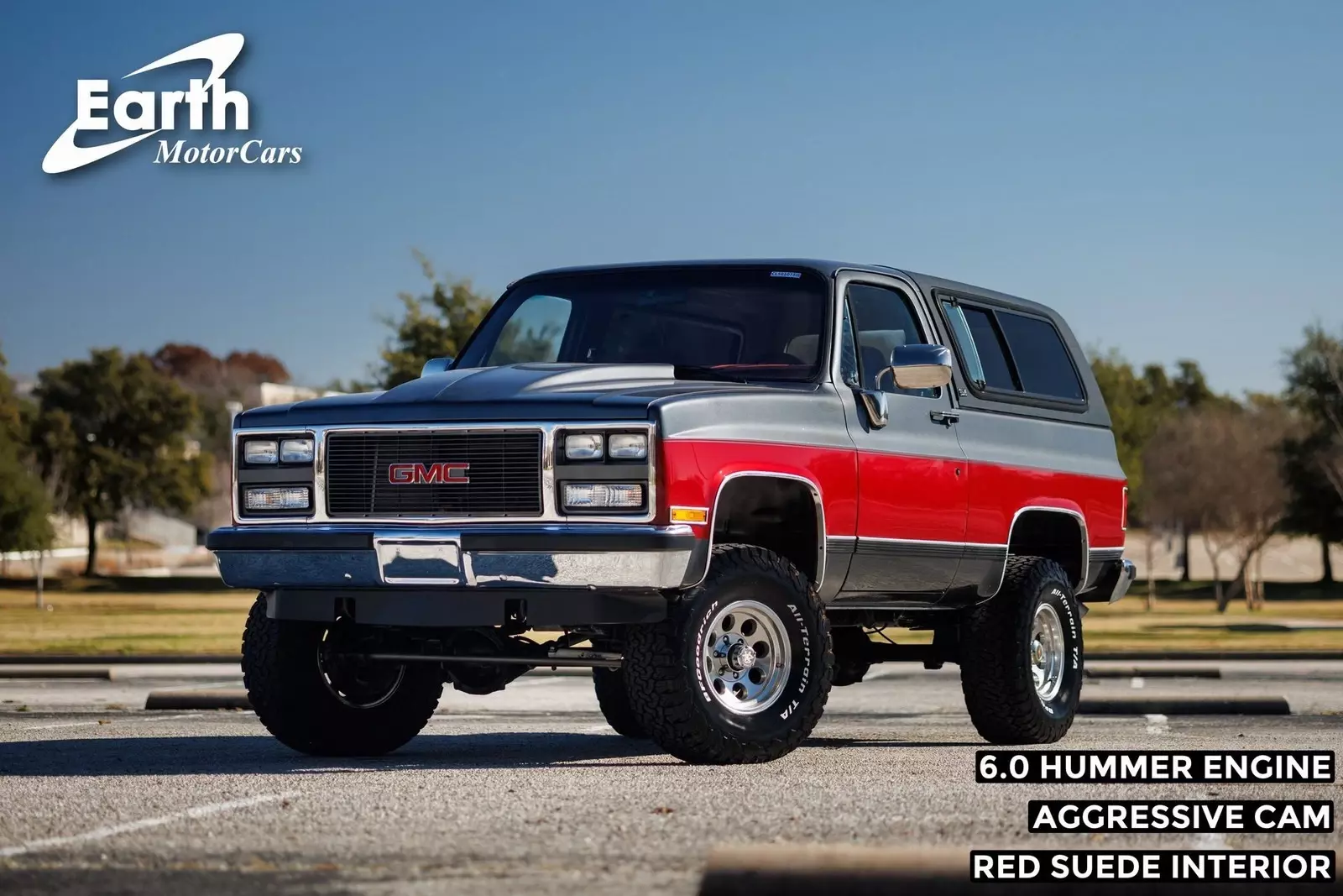 1990 GMC Jimmy 6.0L LQ4 Engine - Custom Build 11111 Miles Gray/Red 2D Sport 1990 GMC Jimmy 4WD 6.0L LQ4 Engine - Custom Build