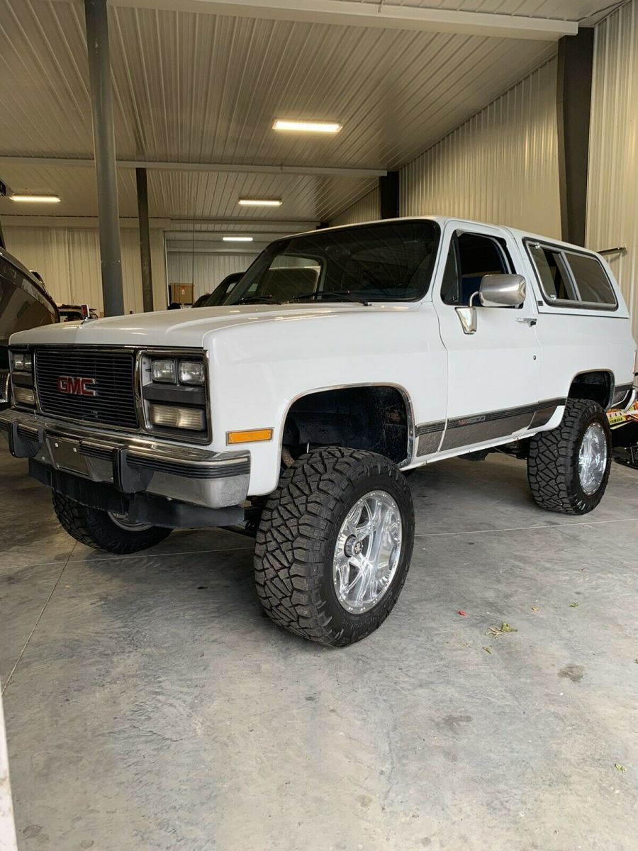 1990 GMC Jimmy SUV White 4WD Automatic V15 1980 GMC Jimmy V15