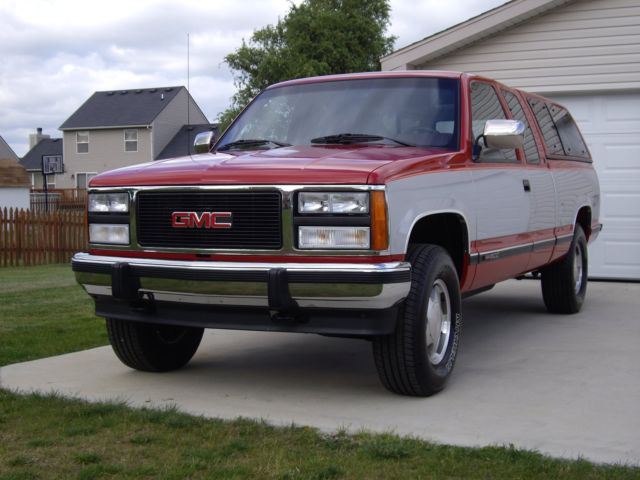 1990 GMC SIERRA EXT. CAB Z71 4X4, NEAR NEW CONDITION, ONLY 53,000 MILES 1990 GMC Sierra 1500