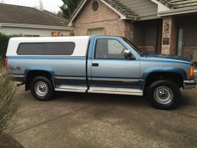 1990 GMC Sierra 2500 SLE,SIERRA,CK2500,REG CAB