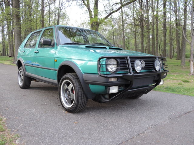 1990 Golf Country SYNCRO 4WD. 18K mi from new. All Service Records. NO RESERVE 1990 Volkswagen Golf Country 4WD SYNCRO