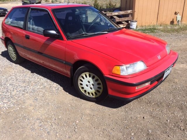 1990 HONDA CIVIC SI Hatchback Hatch 1991 Honda Civic SI