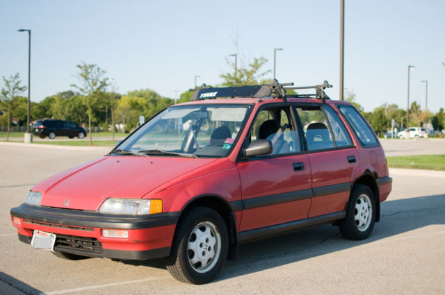 1990 Honda Civic Wagon RT4WD 1990 Honda Civic