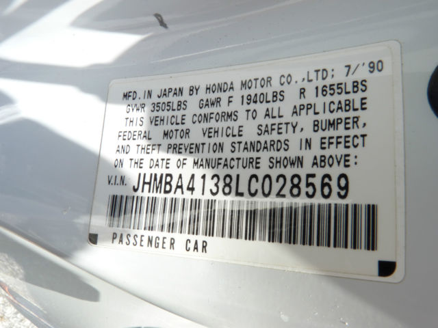 1990 Honda Prelude Si - photo 11