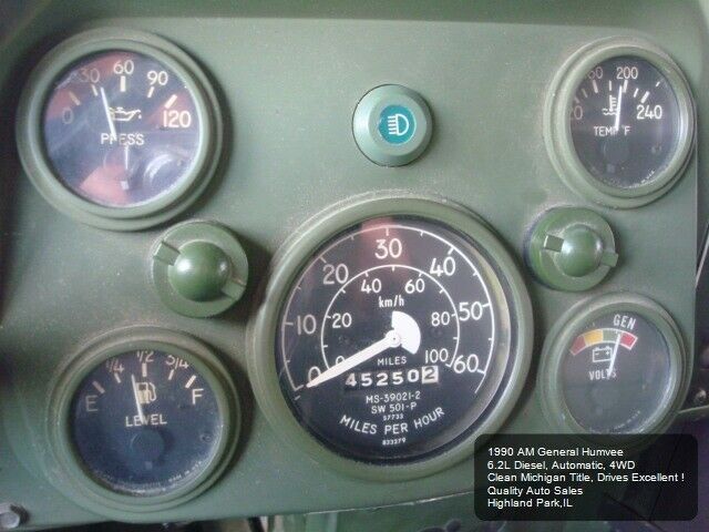 1990 Hummer H1 MILITARY HUMVEE - photo 11