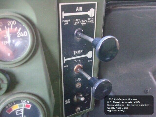 1990 Hummer H1 MILITARY HUMVEE - photo 12