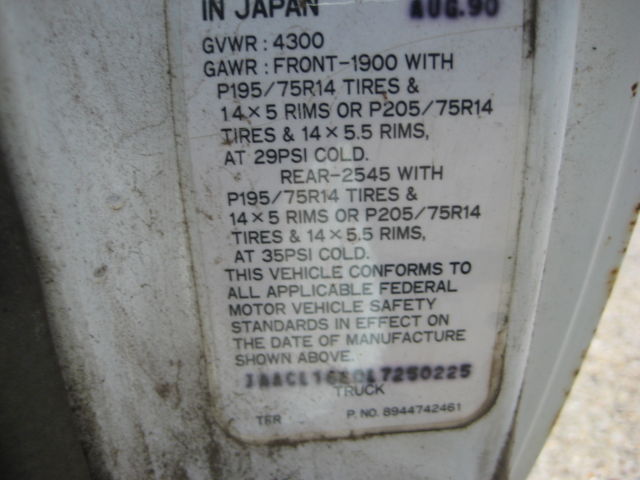 1990 Isuzu PickUp - photo 8