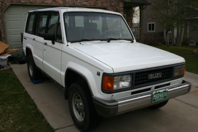 1990 Isuzu Trooper II 1990 Isuzu Trooper Chrome/Pinstripe