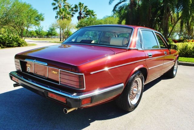1990 Jaguar Vanden Plas Majestic Simply Immaculate Florida Car Clean Carfax 40Ks 1990 Jaguar XJ6 Vanden Plas Majestic Absolutely Gorgeous Only 40Ks