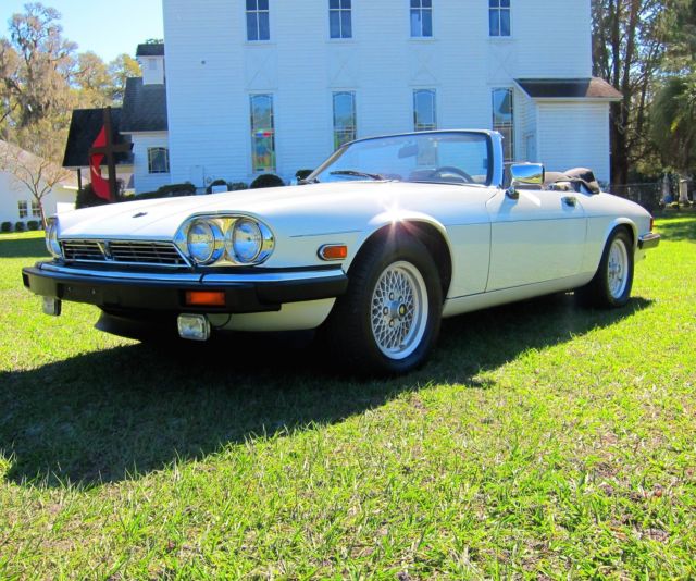 1990 Jaguar XJS Cabriolet Roadster V12 LOADED CREAM PUFF Low Miles 1 Owner MINT! 1990 Jaguar XJS Convertible