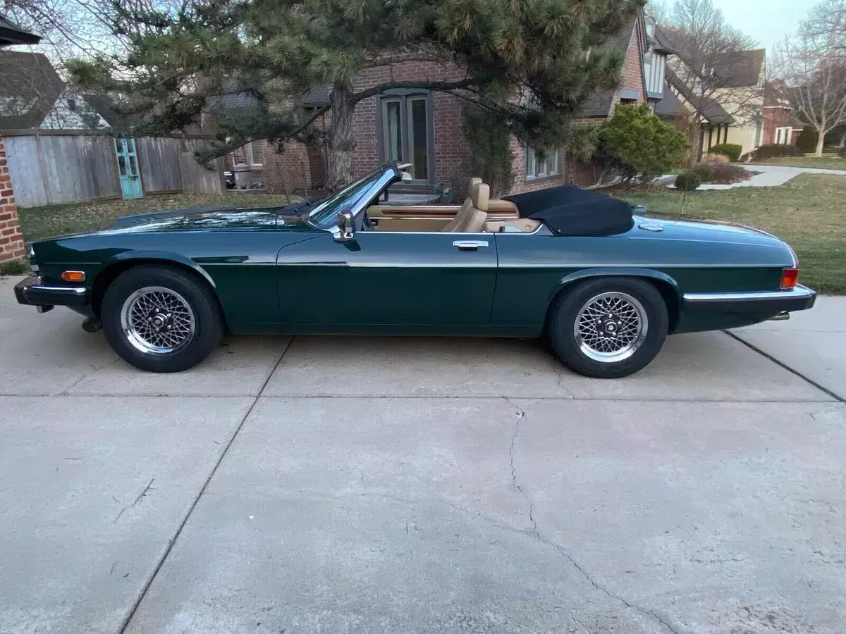 1990 Jaguar XJS Convertible Green 1990 Jaguar XJS
