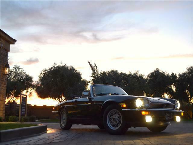 1990 Jaguar XJS V12 35,890 Miles Black 2-Door Convertible 12 Cylinder Engine 5.3 1990 Jaguar XJS V12