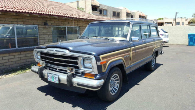 1990 JEEP GRAND WAGONEER 4X4 VERY CLEAN NO RUST COLD A/C 1990 Jeep Wagoneer