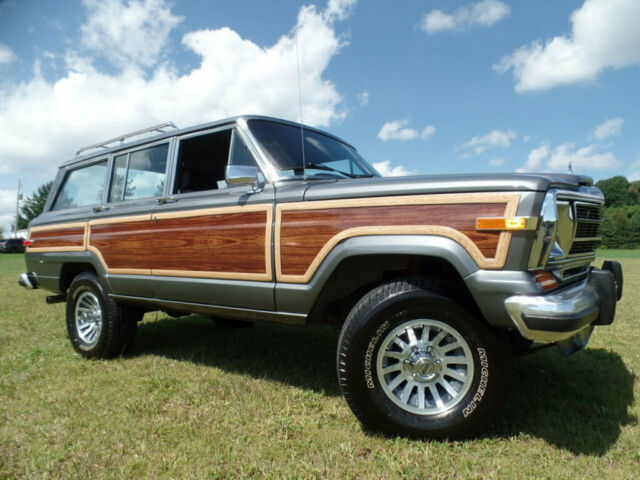 1990 Jeep Grand Wagoneer 6.0L LS Powered Woody Wagon Rust Free Lifted 77-Photos 1990 Jeep Wagoneer 4dr Wagon 4WD