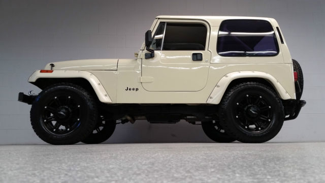 1990 Jeep Wrangler 4x4 Fuel Injected 350 V8 700R4 4 wheel disc Rust free 1990 Jeep Wrangler Fuel Injected V8 700R4 4 wheel disc