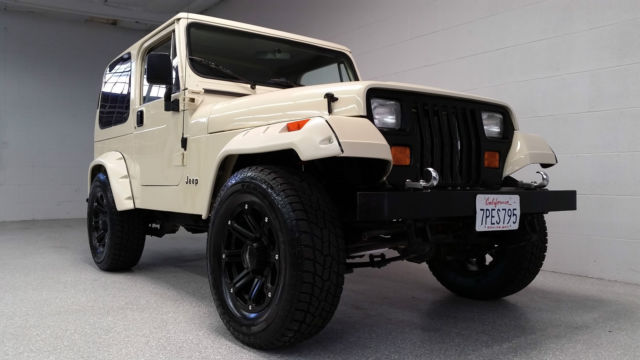 1990 Jeep Wrangler Fuel Injected V8 700R4 4 wheel disc - photo 6