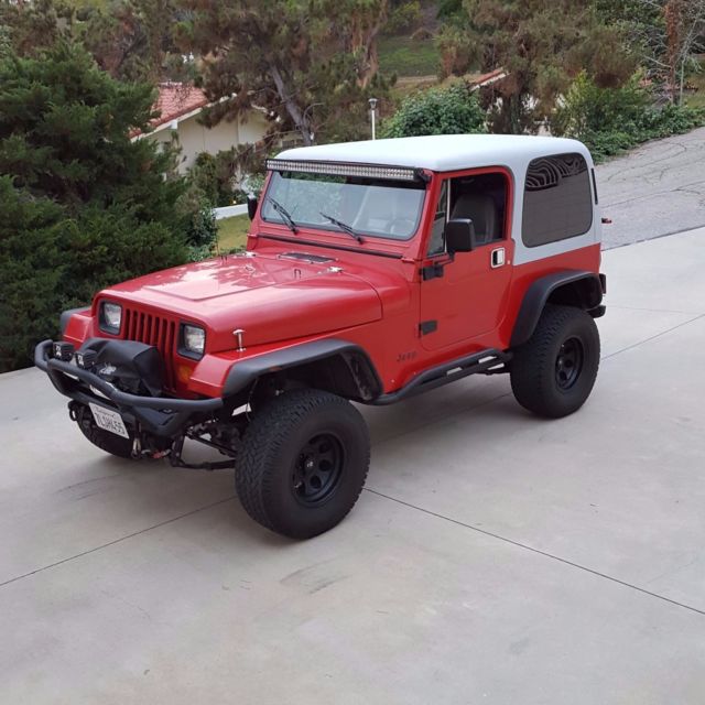 1990 Jeep Wrangler YJ, 4WD , 4.2 L Automatic , A/C, LOW MILES!! 1990 Jeep Wrangler