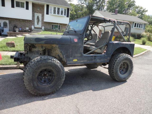 1990 JEEP WRANGLER YJ 4x4 4.0 6cyl. 5spd. DANA 300 TRANSFER CASE DANA 44 REARS 1990 Jeep Wrangler