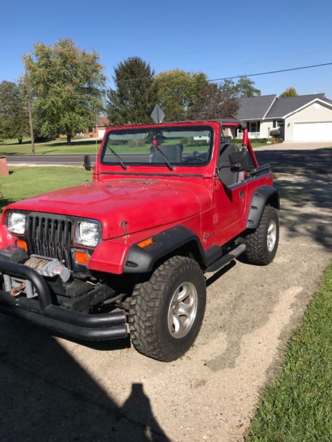 1990 Jeep Wrangler YJ 4x4 Low Reserve 1990 Jeep Wrangler YJ
