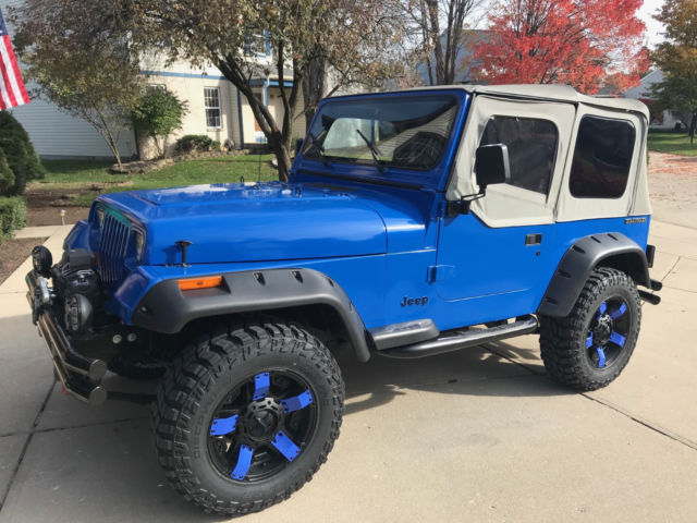 1990 Jeep Wrangler BLUE - photo 2