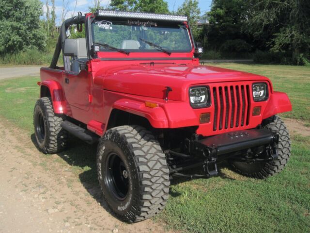 1990 Jeep Wrangler YJ Tricked Out Condition Rust Free 1990 Jeep Wrangler