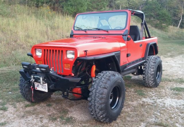 1990 jeep wrangler yj. V8 power 1990 Jeep Wrangler